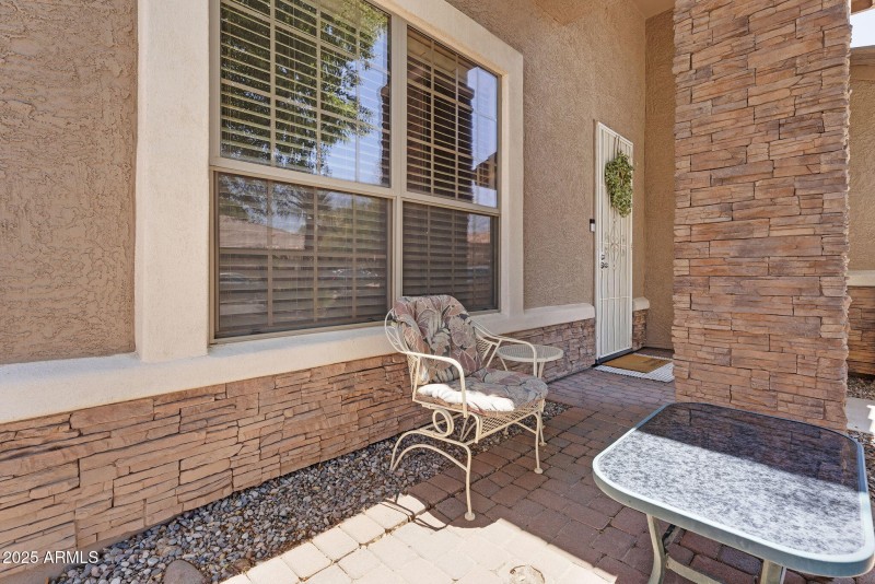 Front patio