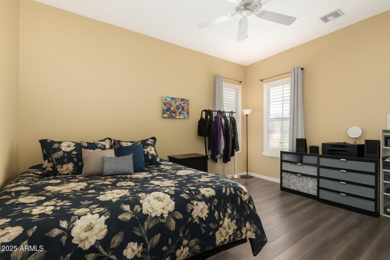 Third Bedroom/Staged Bedding