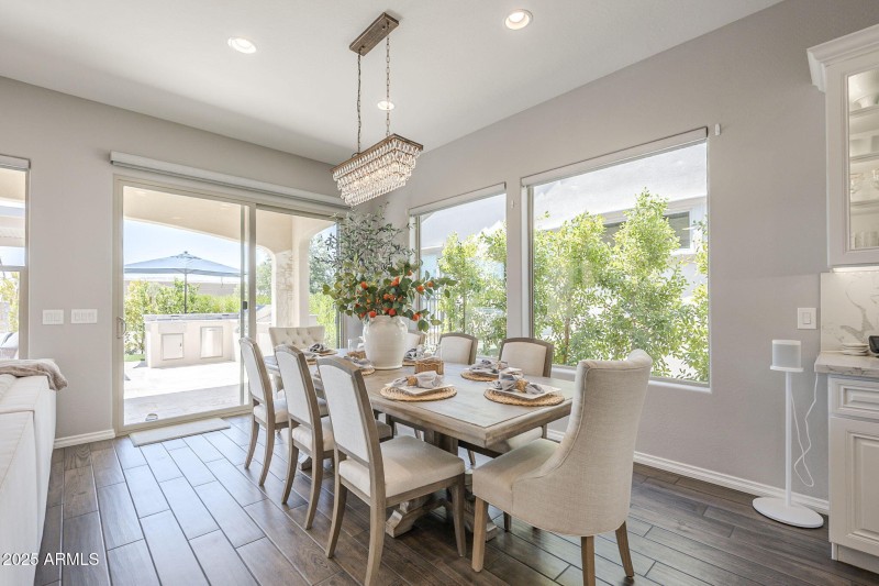 Dining area