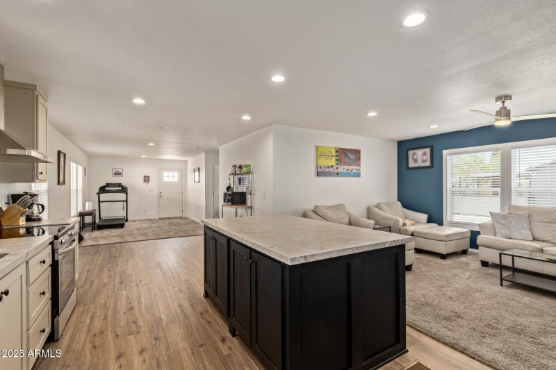 Open floor plan