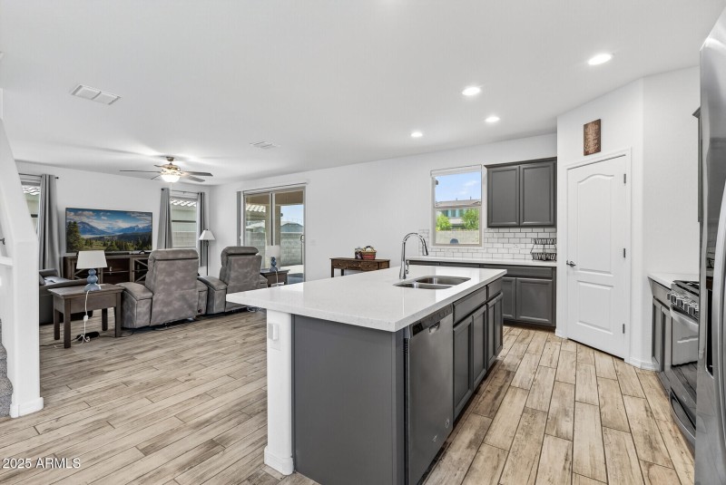 Kitchen from Dining Room