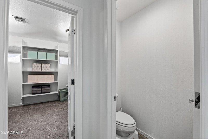 Master Closet & Water Closet