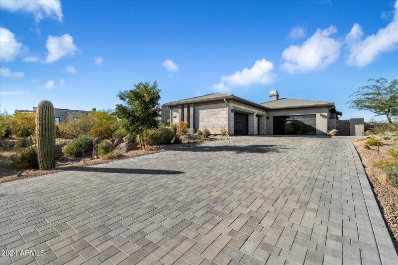 Large Paver Driveway