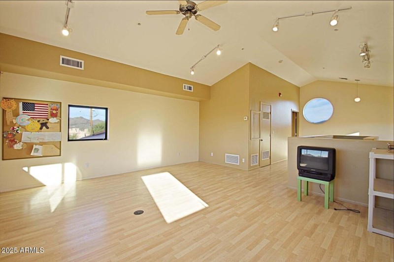 Upstairs
