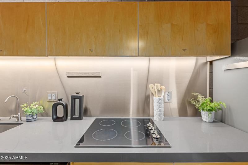 Flat top stove