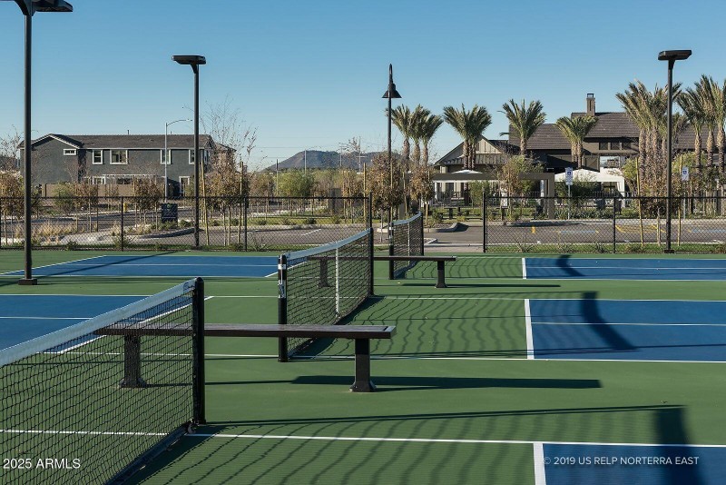 Pickleball courts