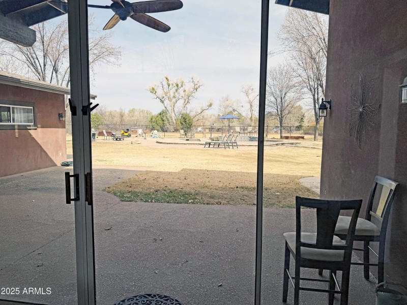 22 Back patio looking out to yard