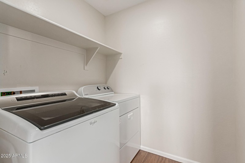 Upstairs Laundry