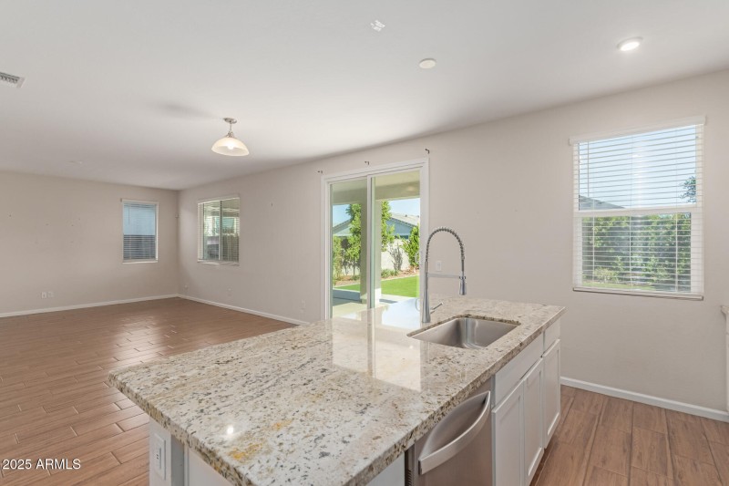 Granite Island with Sink