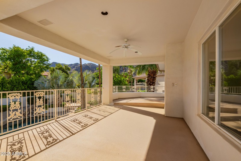 Balcony off Game Room