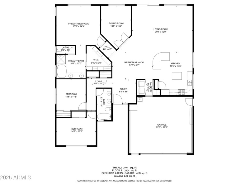 Floor Plan with Sizing