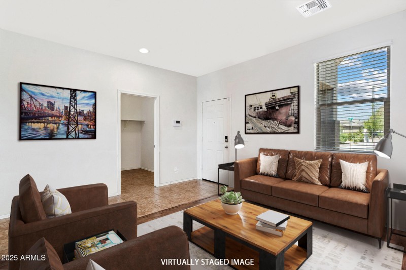 Staged Living Room