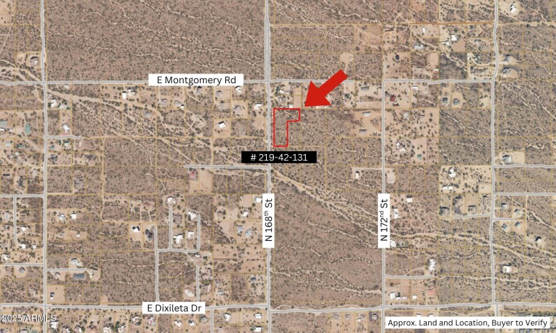 Approx Land and Location