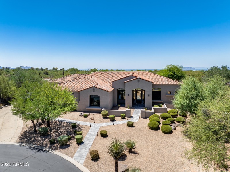 Aerial View of Home