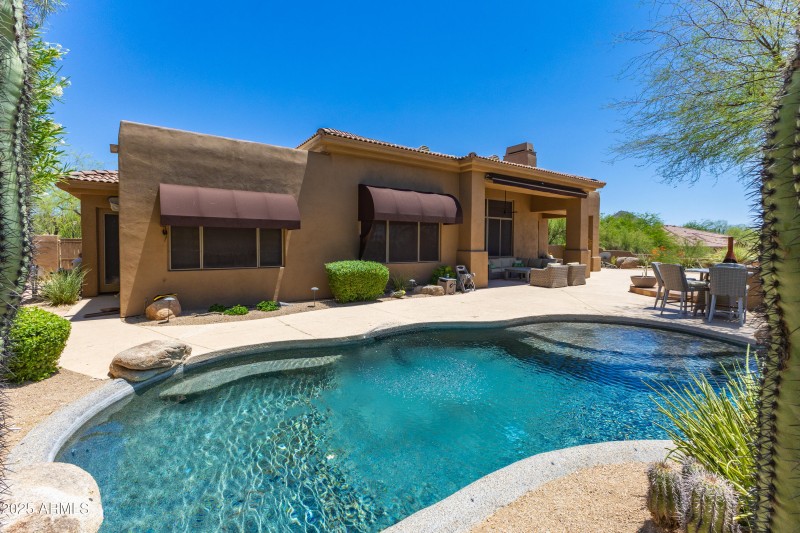 Backyard Pool View