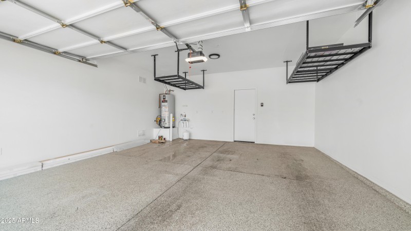 Garage w/ Epoxy Floor