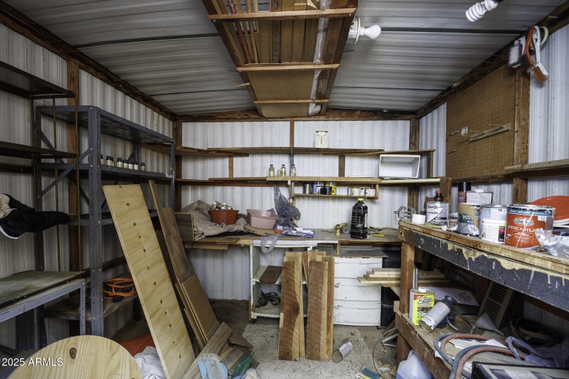 Shed Interior