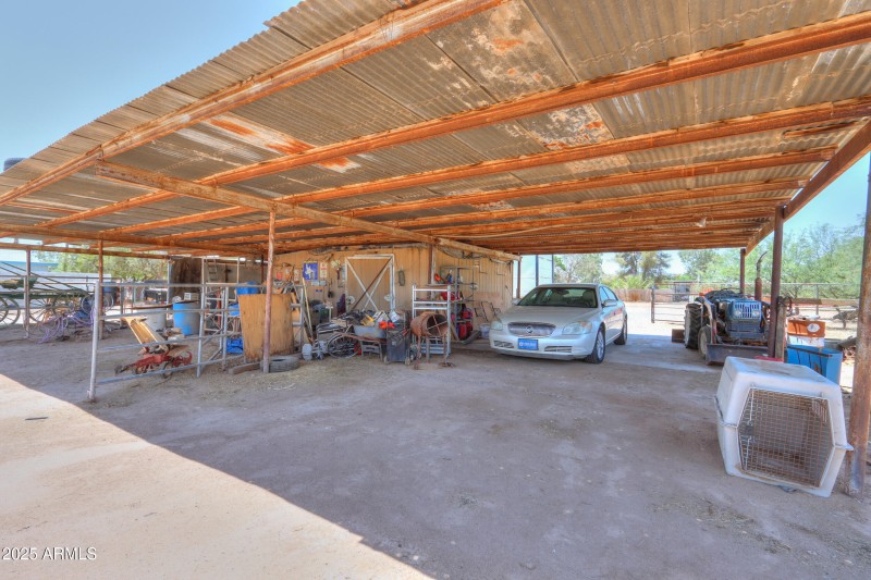 Covered area
