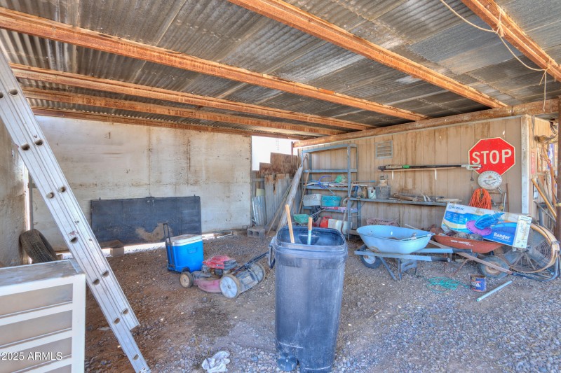 Covered area