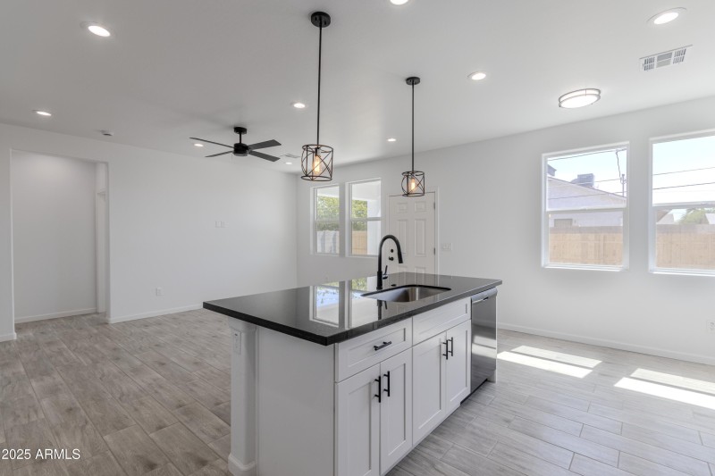 Kitchen & Family room