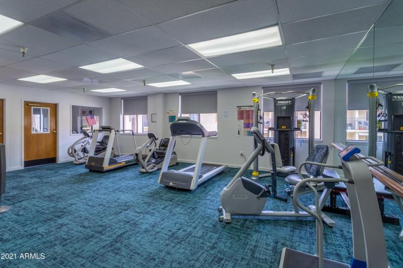 Fitness room