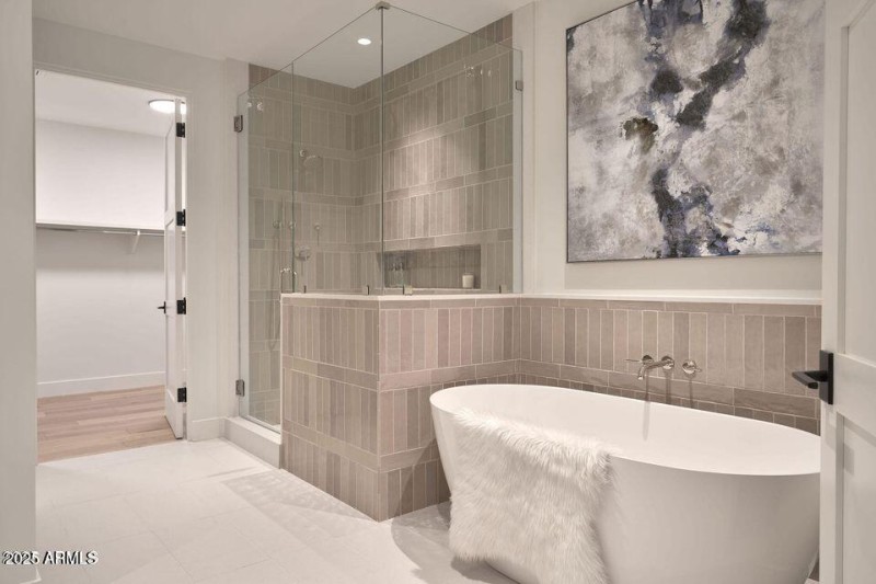 Spa Inspired Bath Rendering