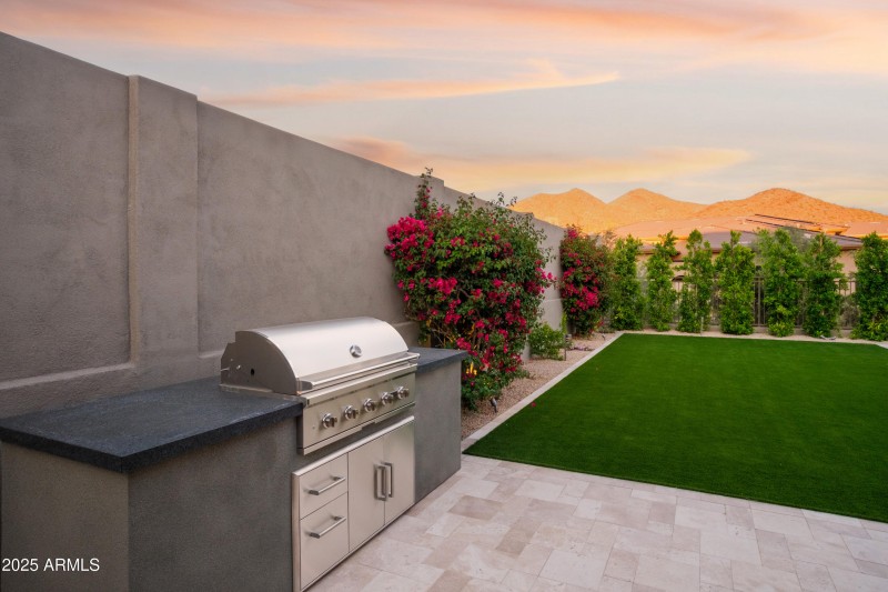 Gas BBQ Island