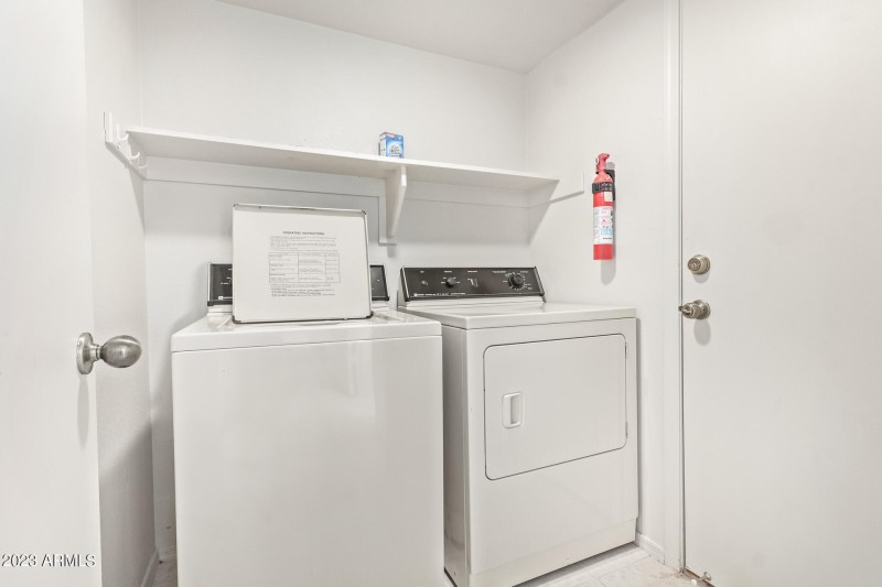 Indoor Laundry Room