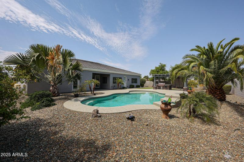 Backyard (view from NE)