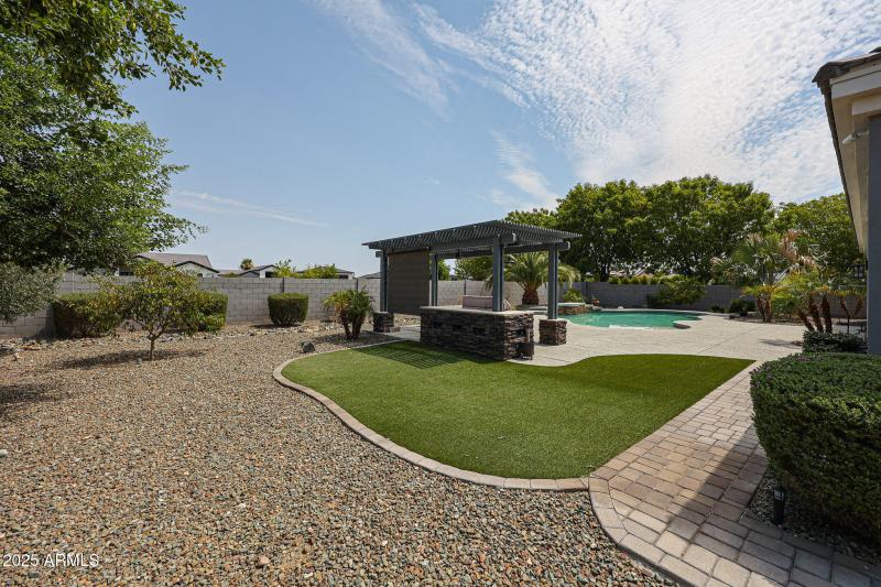 Backyard (view from SW)