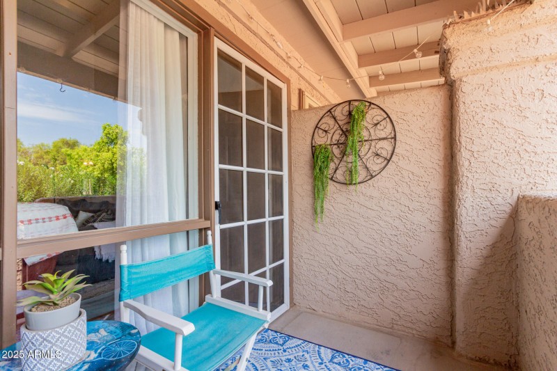 gated front porch