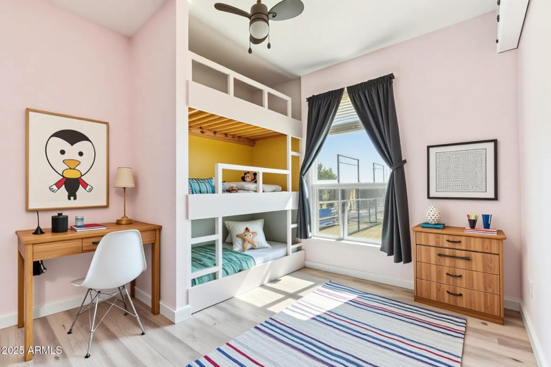 Virtually Staged Bedroom 3