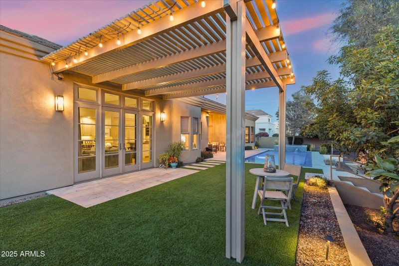 Backyard Twilight
