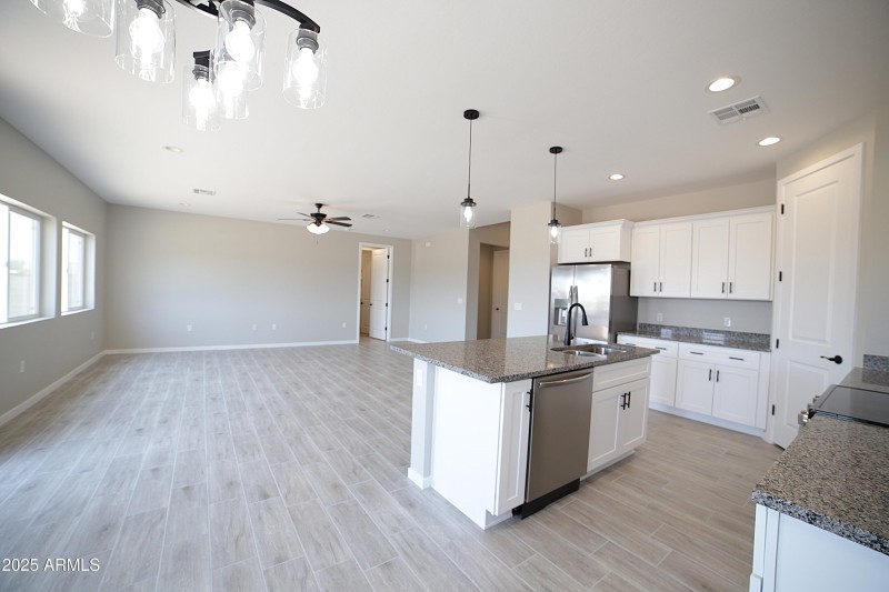 Country Club Great Room Kitchen