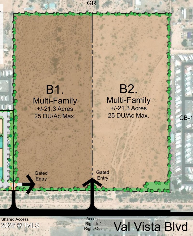 N Pinal Ave & Val Vista Blvd