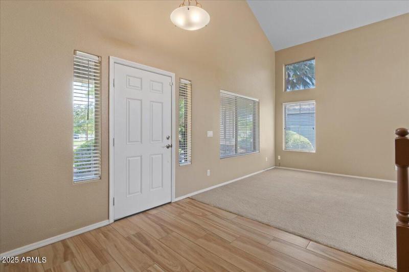 Step onto fresh tile flooring