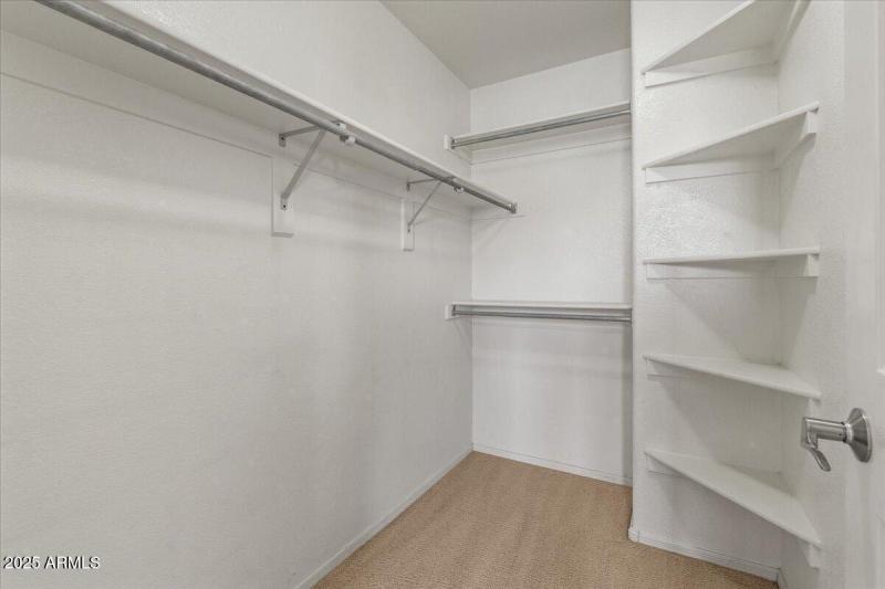 Bedroom 3 walk in closet