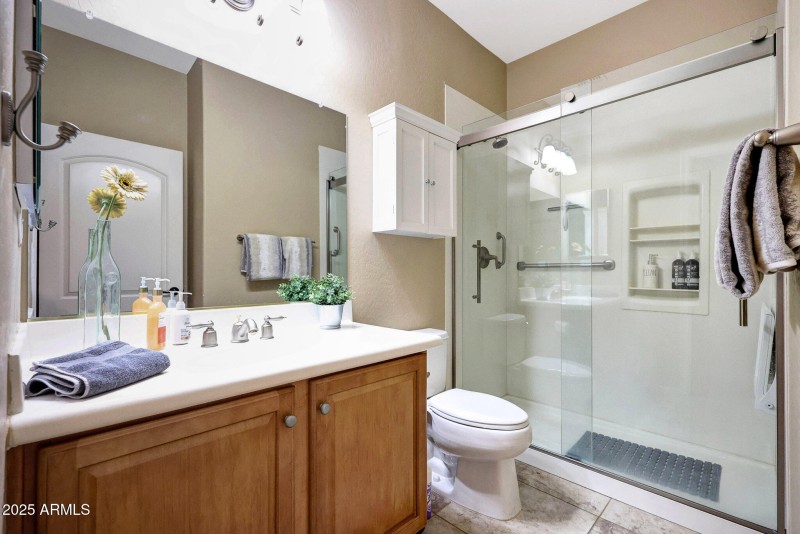remodeled guest bath