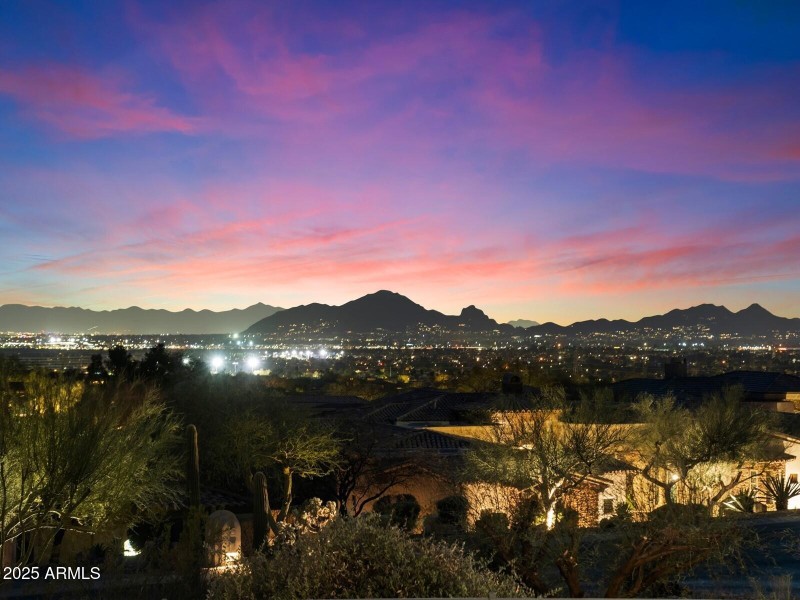 003_City and Desert Twilight View