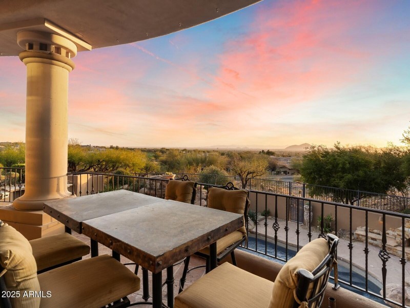 025_View Balcony at Sunset