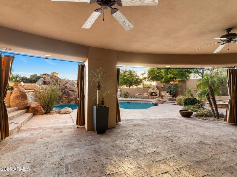 055_Covered Patio with Pool View