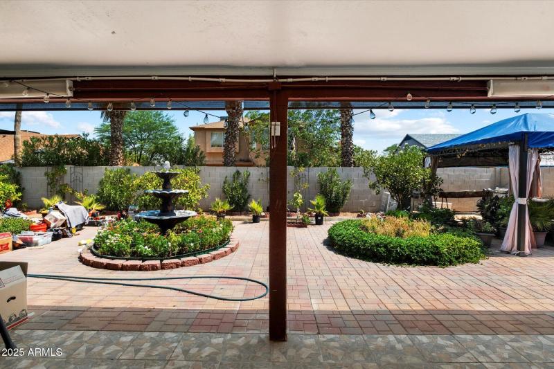 Backyard - 143 W. Michelle Dr