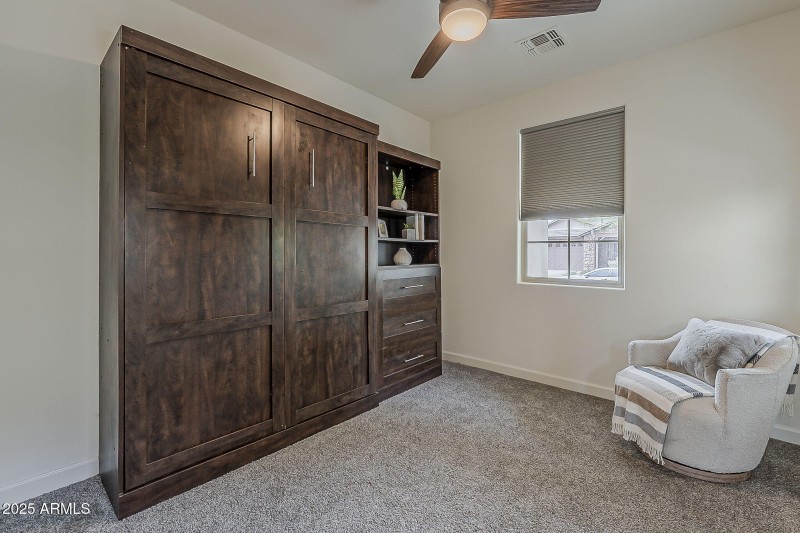 Bedroom Two has Wallbed