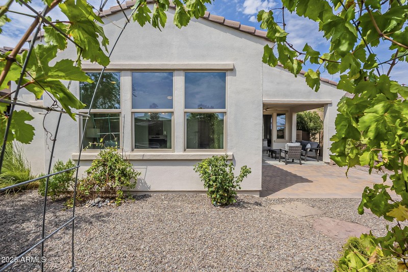 Rear of Home