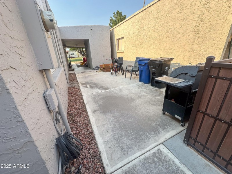 Supersized Private Patio