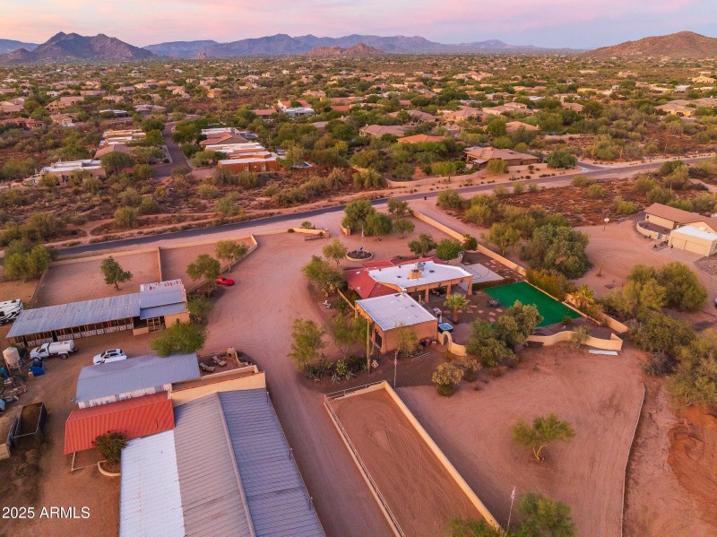 aerial view