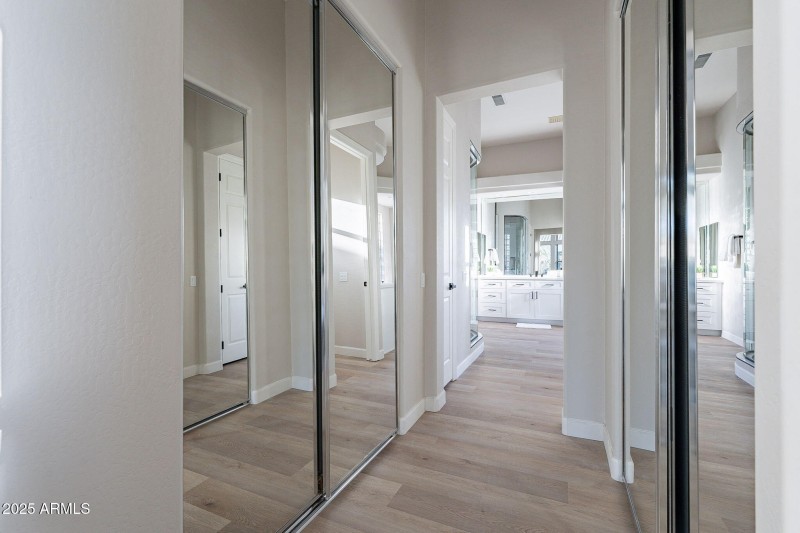 Two walk in closets - Primary Suite