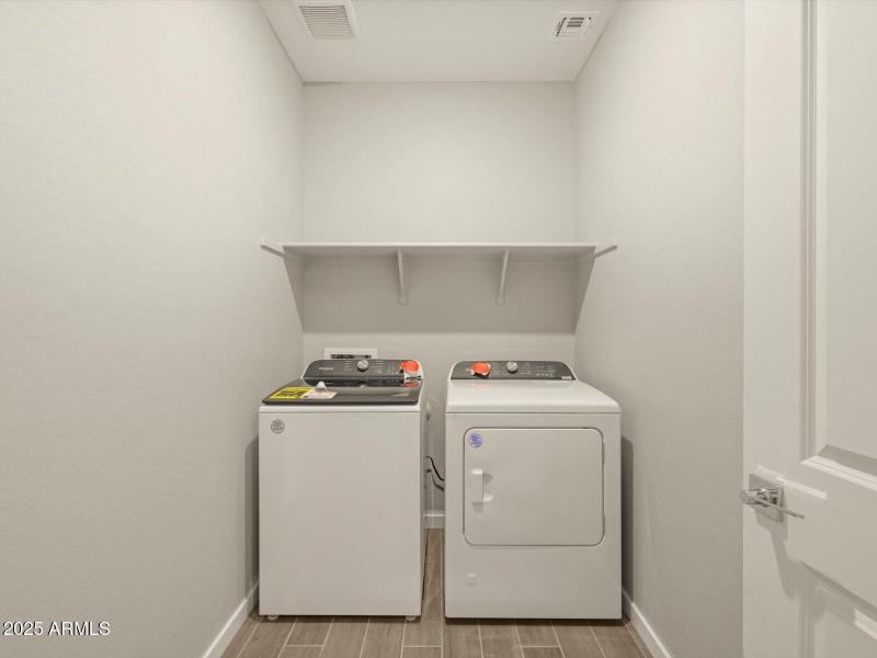 Included Washer & Dryer
