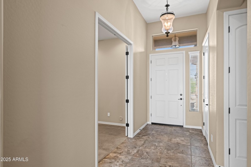 looking at front entrance