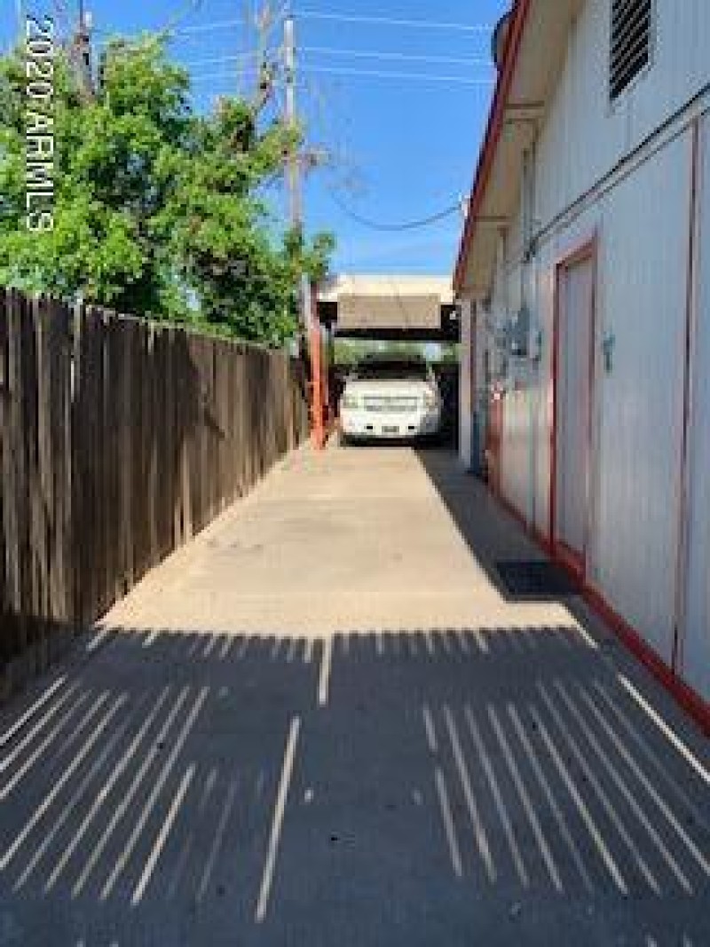 North sideyard
